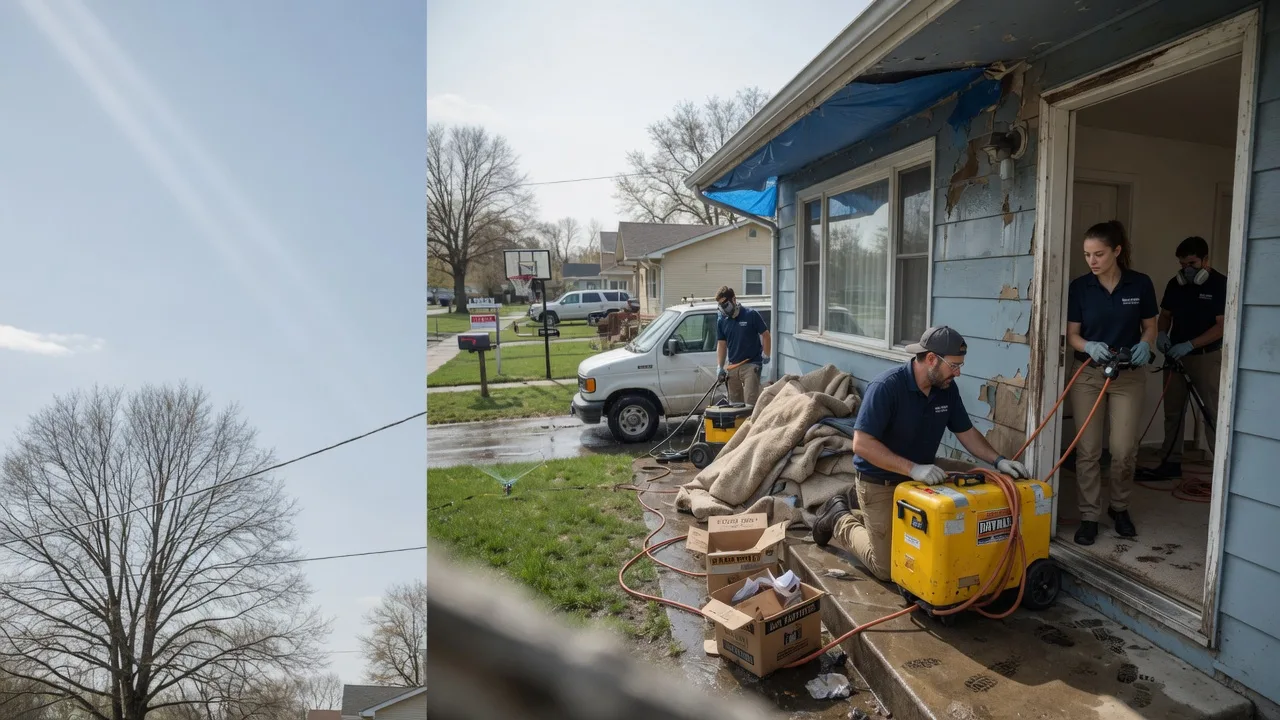Basement Flood Cleanup in Liberty, PA near me